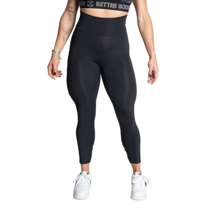 Better Bodies High Waist Leggings - Svart