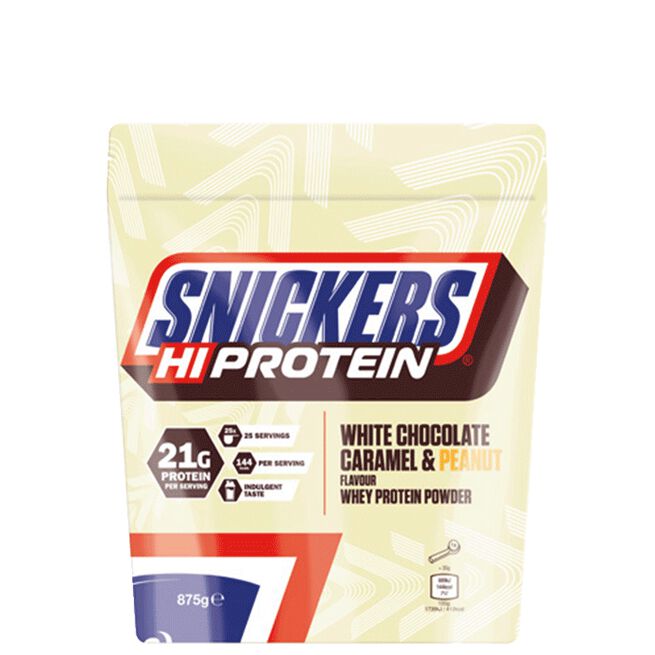 Snickers Protein Powder - 875 g, White Chocolate Peanut