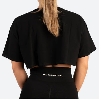 Elevate Crop Top - Black